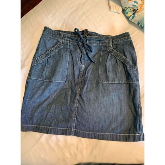 NY & Company Denim Skirt - Picture 1 of 5